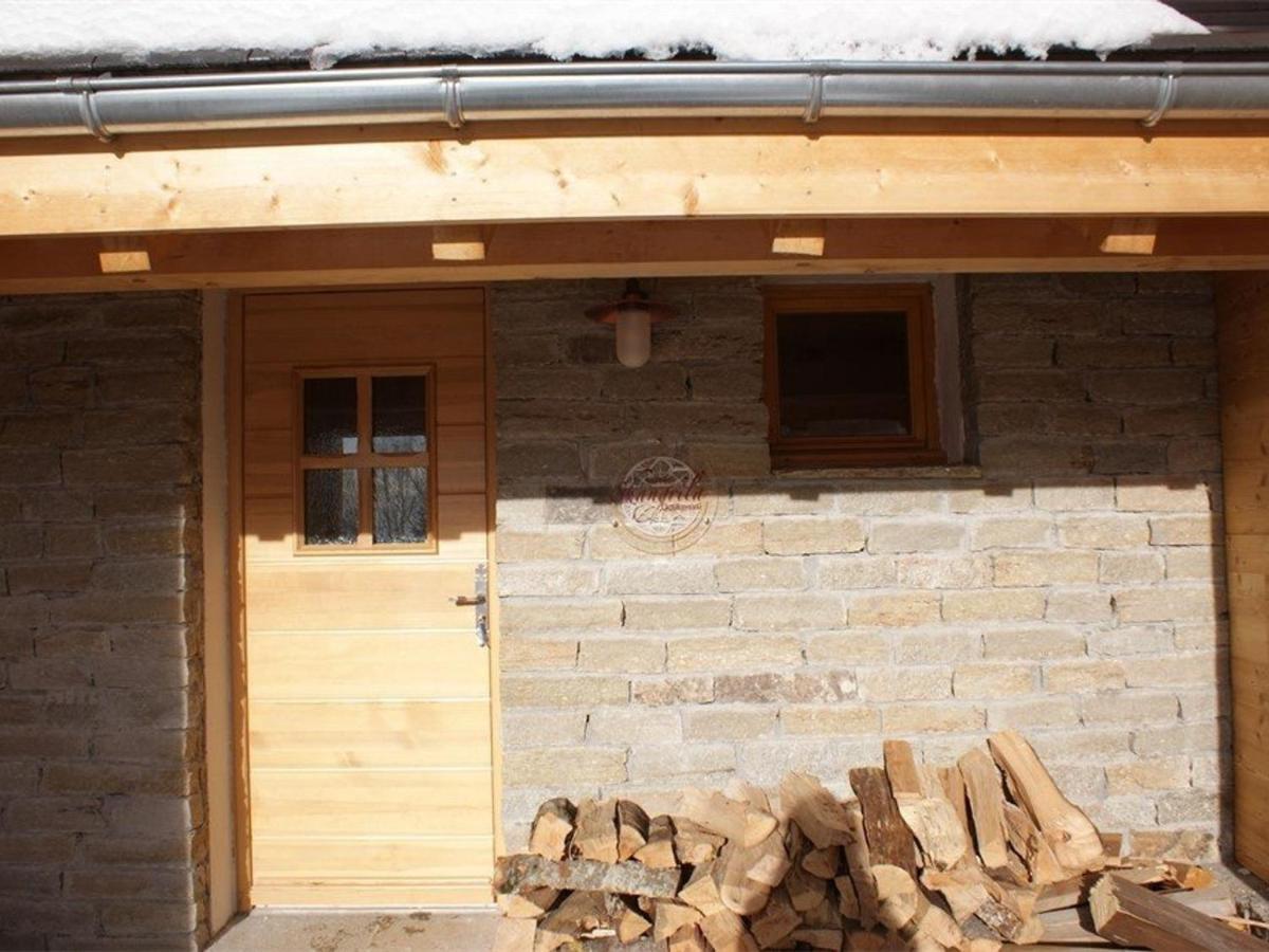 Chalet 6 Pers Avec Spa, Terrasse Plein Sud A Saint-Michel-De-Chaillol - Fr-1-393-22 Exteriör bild