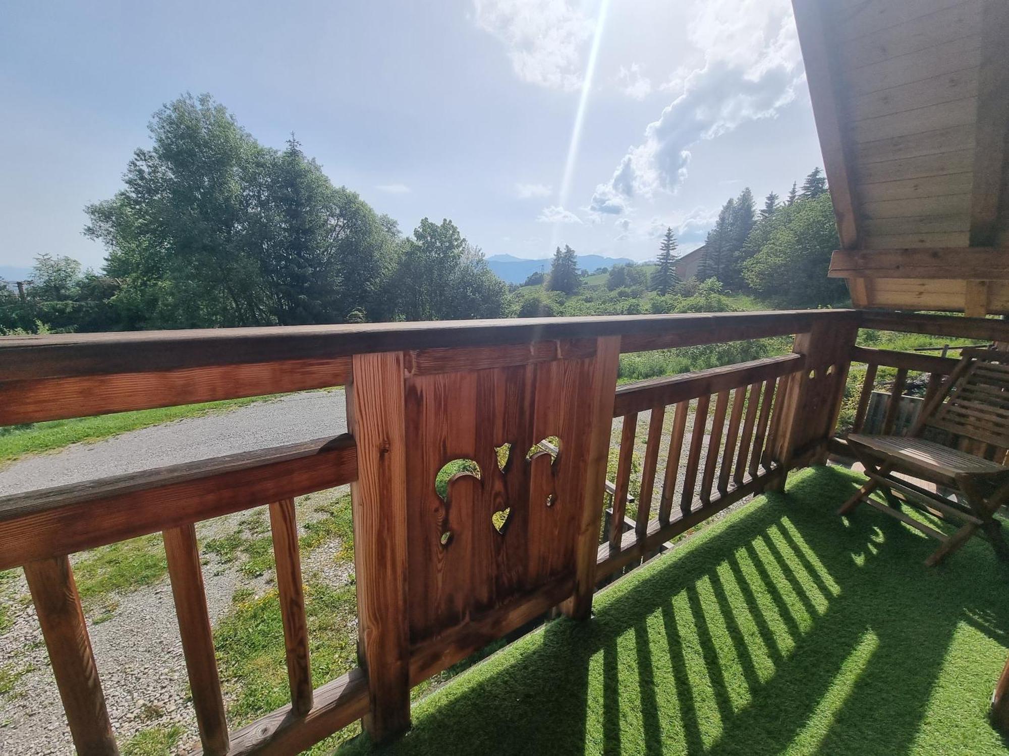Chalet 6 Pers Avec Spa, Terrasse Plein Sud A Saint-Michel-De-Chaillol - Fr-1-393-22 Rum bild