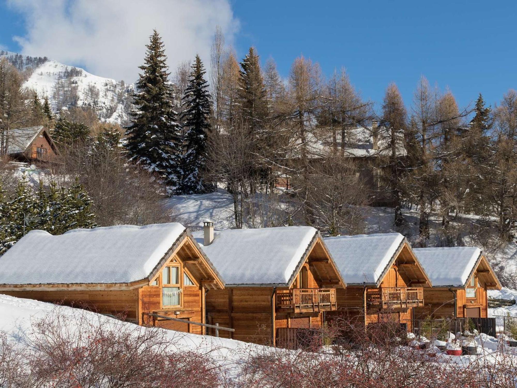 Chalet 6 Pers Avec Spa, Terrasse Plein Sud A Saint-Michel-De-Chaillol - Fr-1-393-22 Exteriör bild