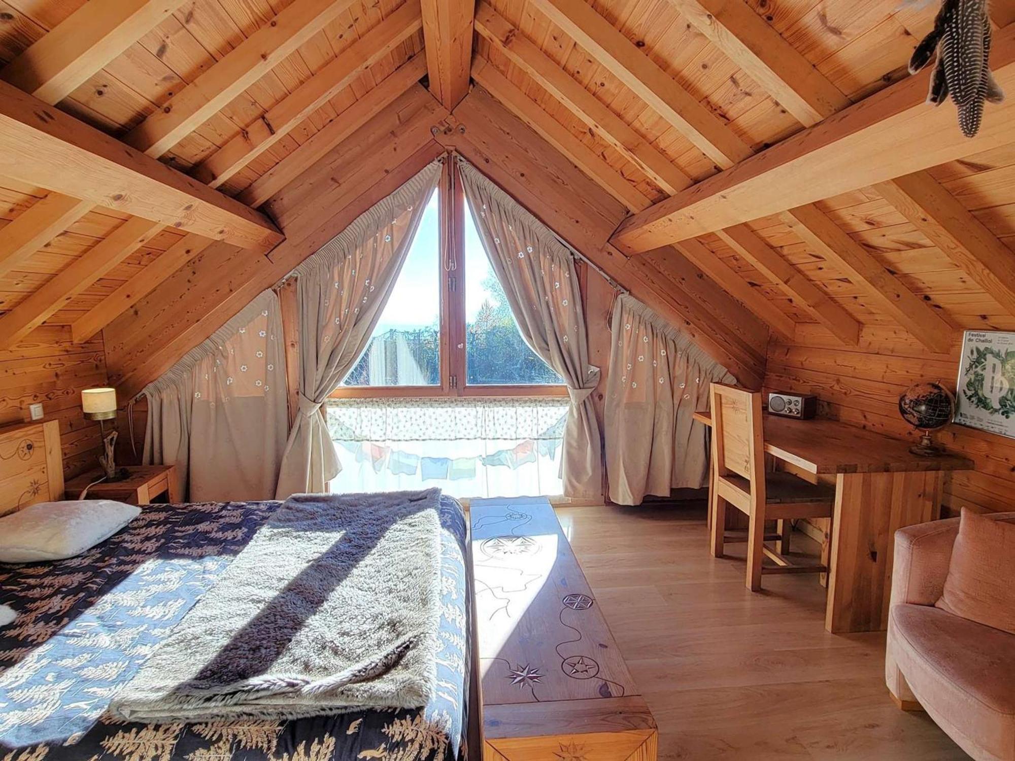 Chalet 6 Pers Avec Spa, Terrasse Plein Sud A Saint-Michel-De-Chaillol - Fr-1-393-22 Exteriör bild