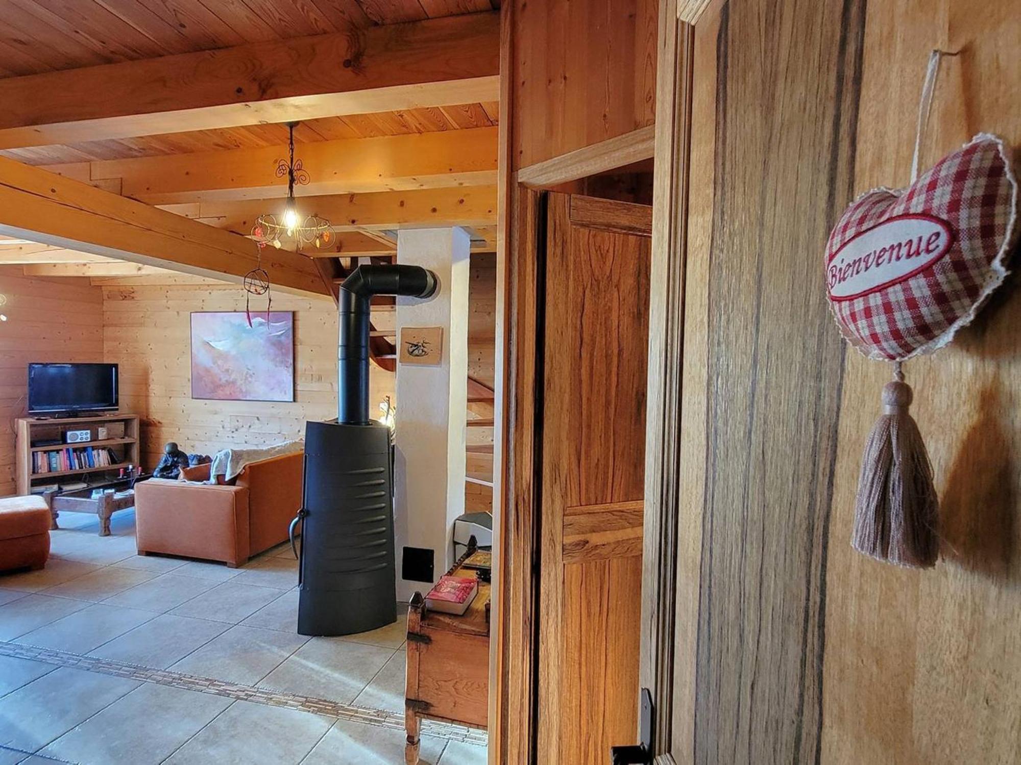 Chalet 6 Pers Avec Spa, Terrasse Plein Sud A Saint-Michel-De-Chaillol - Fr-1-393-22 Exteriör bild