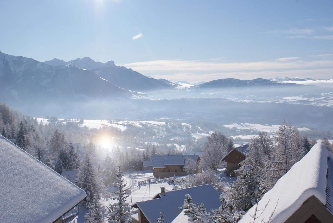 Chalet 6 Pers Avec Spa, Terrasse Plein Sud A Saint-Michel-De-Chaillol - Fr-1-393-22 Exteriör bild