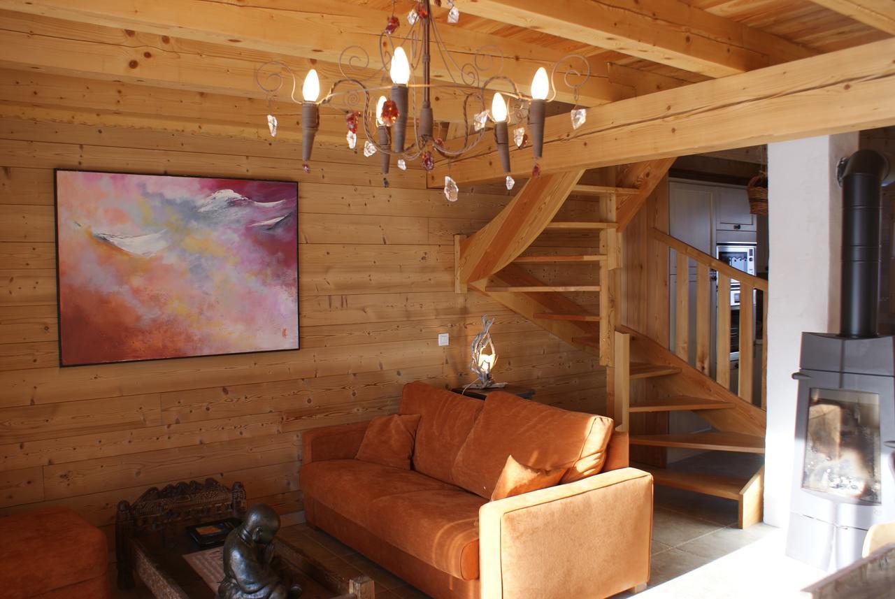 Chalet 6 Pers Avec Spa, Terrasse Plein Sud A Saint-Michel-De-Chaillol - Fr-1-393-22 Exteriör bild